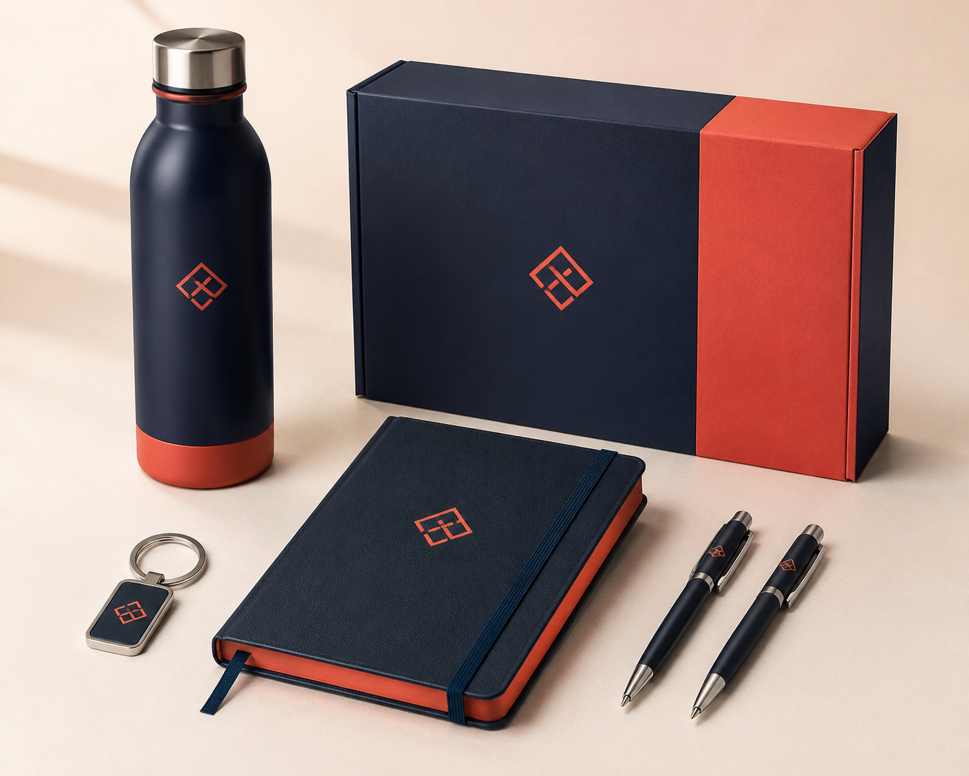 Kit de brindes corporativos